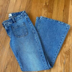 ROLLA'S East Coast Low-Rise Flare Jeans